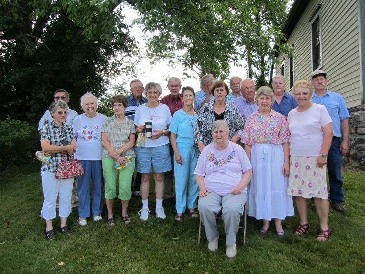 60th Reunion at Bethel School July 2011