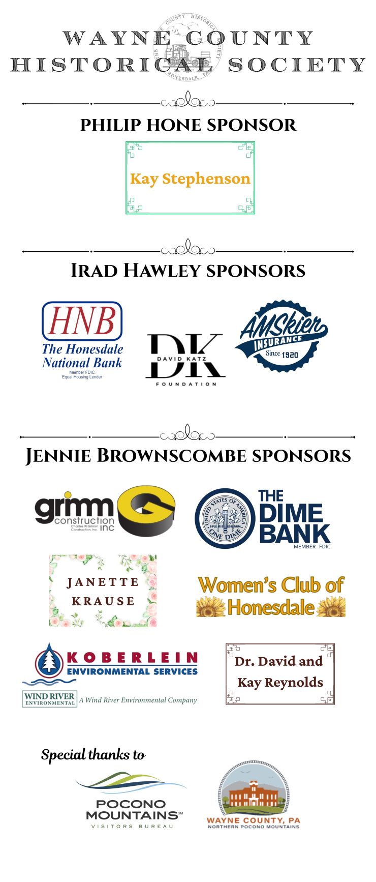 2026 Sponsors