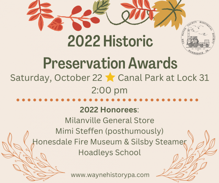 Historic Preservation Awards Information
